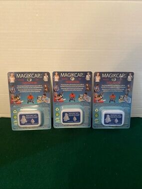 LOT (3)  MAGIKCAP ANTIBACTERIAL Squeze Cap ( B1)